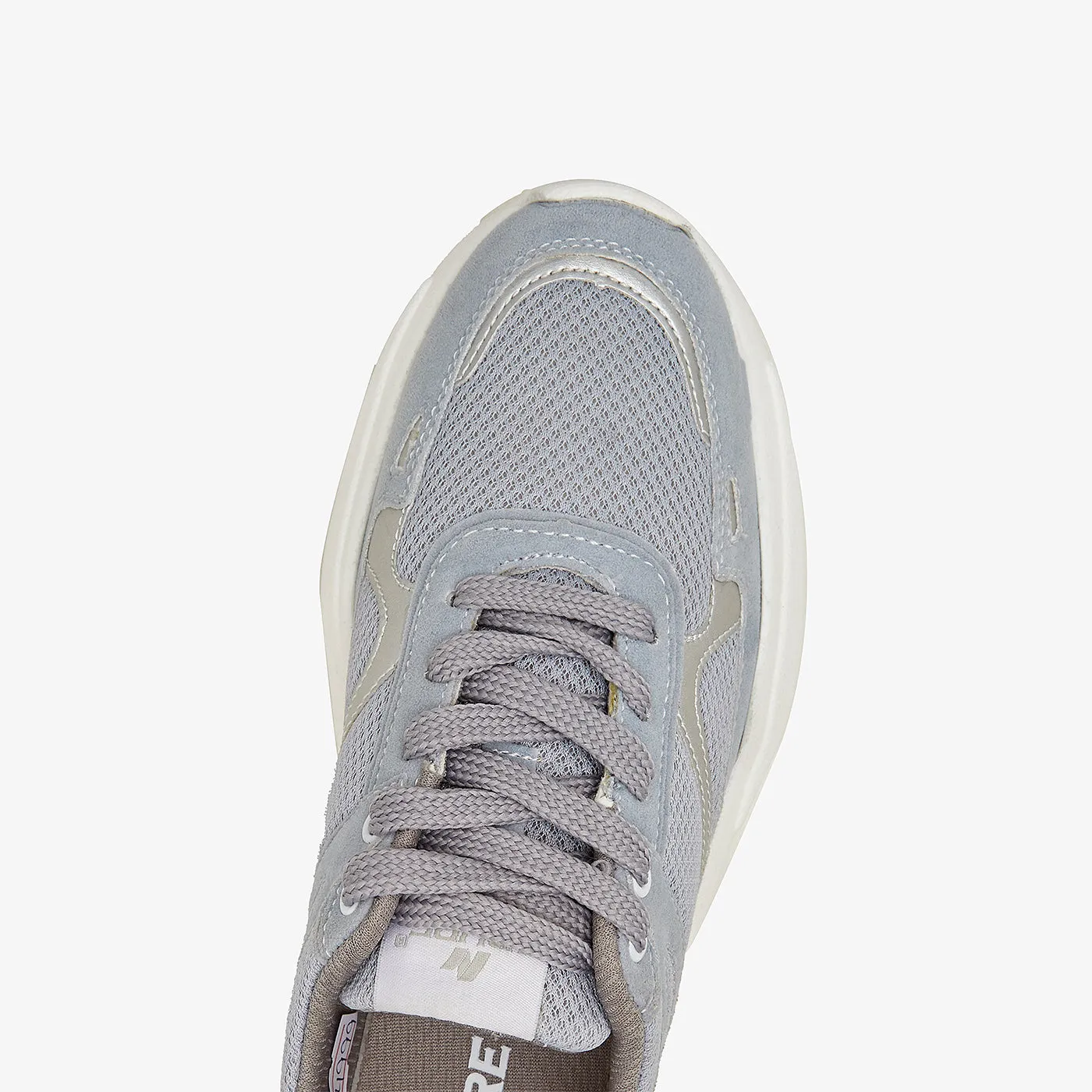 Women's Bicolor Mesh Sneakers