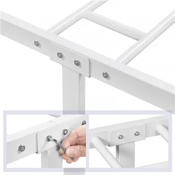 Yaheetech Strong Heavy-Duty Metal Bed Frames