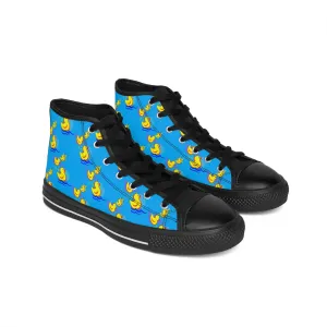 Yellow Ducks Women's Classic Sneakers