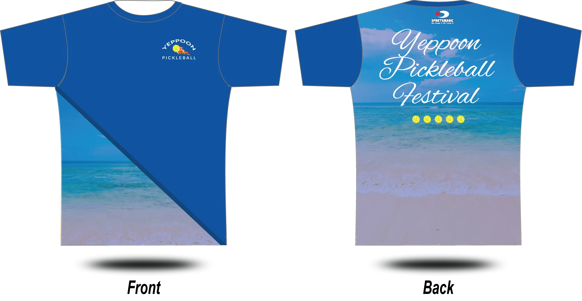 YEPPOON PICKLEBALL FESTIVAL - 2023 Tee